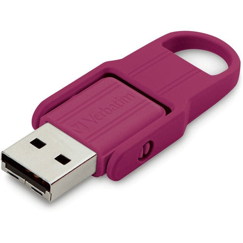 2PK 16GB STORE N FLIP USB FLASH MULTI 8 DRIVE BERRY BLUE