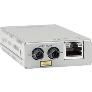 Allied Telesis MMC200/ST Transceiver/Media Converter - 1 x Network (RJ