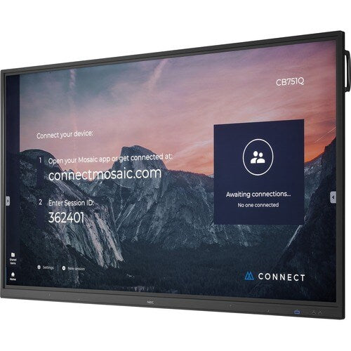 86IN UHD COLLABORATIVE DISP W INTEGRATED 10PT IR TOUCH