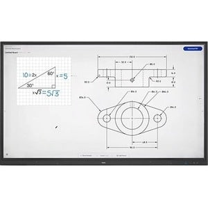 86IN UHD COLLABORATIVE DISP W INTEGRATED 10PT IR TOUCH