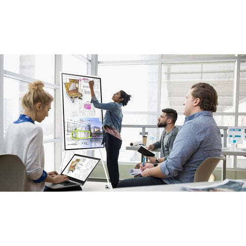 Tableau de conférence numérique Flip 2.0 de 55 pouces, affichage infrarouge avec stylet passif, dessin 4 points