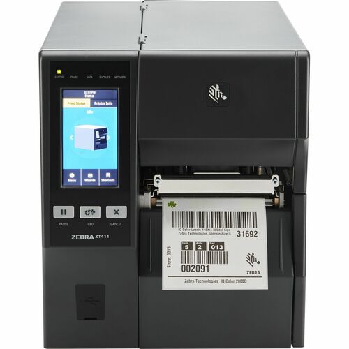 Zebra ZT411 Industrial Direct Thermal/Thermal Transfer Printer - Label Print - U
