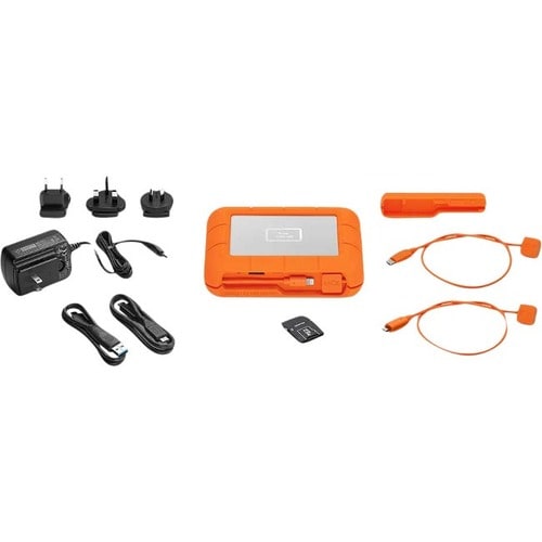 SSD LACIE RUGGED BOSS DE 1 TB CON USB 3.1 TIPO C, RPM 2.5SE