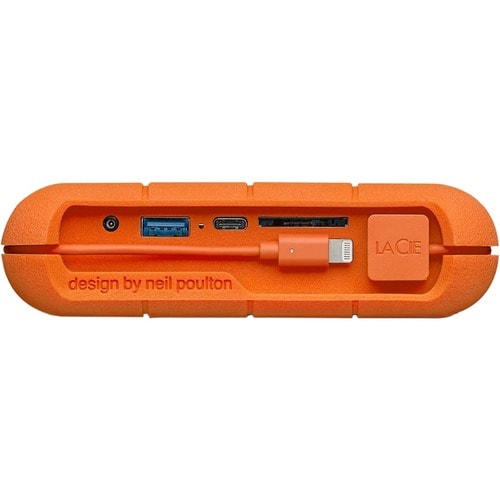 SSD LACIE RUGGED BOSS DE 1 TB CON USB 3.1 TIPO C, RPM 2.5SE