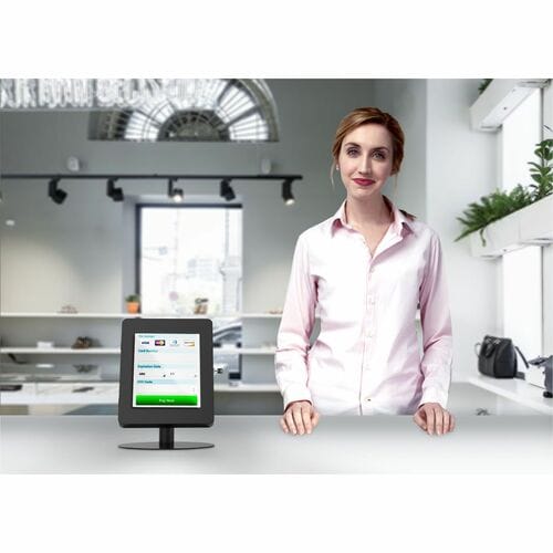 Soporte de quiosco de seguridad Hyperflex de CTA Digital con carcasa para iPad de 10.ª generación y más