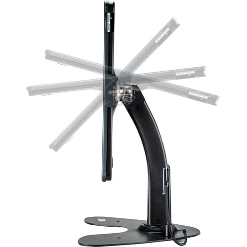 Soporte de quiosco de doble seguridad digital CTA con estuche con cerradura y cable para iPad 10.2