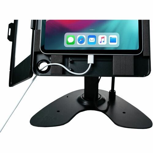 Soporte de quiosco de doble seguridad digital CTA con estuche con cerradura y cable para iPad 10.2
