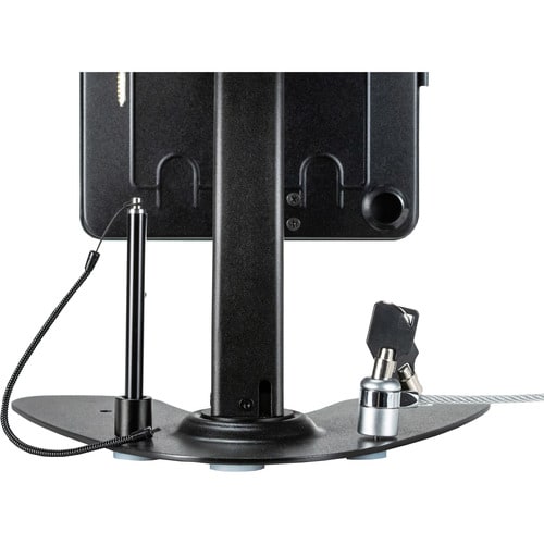 Soporte de quiosco de doble seguridad digital CTA con estuche con cerradura y cable para iPad 10.2