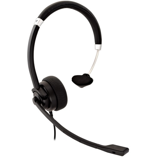 V7 Deluxe Mono Headset with Boom Mic - V7 Deluxe M