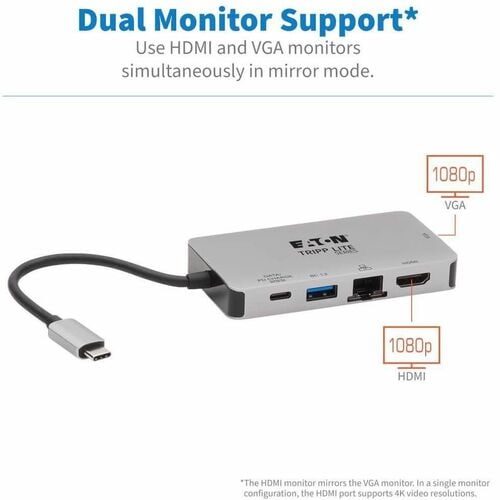 Estación de acoplamiento Tripp Lite by Eaton U442-DOCK6-GY