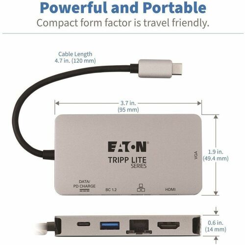 Estación de acoplamiento Tripp Lite by Eaton U442-DOCK6-GY