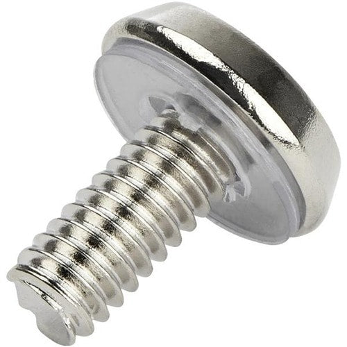 Vis pour rack de serveur StarTech.com 12-24 - Paquet de 50 - Nickelées (CABSC)