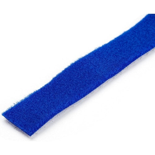 StarTech.com 100ft. Hook and Loop Roll - Blue - Cable Management (HKLP100BL) - 1