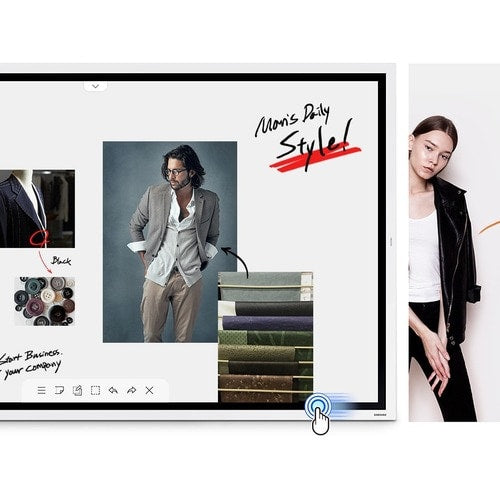 65IN FLIP 2.0 DIGITAL FLIPCHART ADV IR TCH W/PASSIVE PEN 4PTS DRWNG