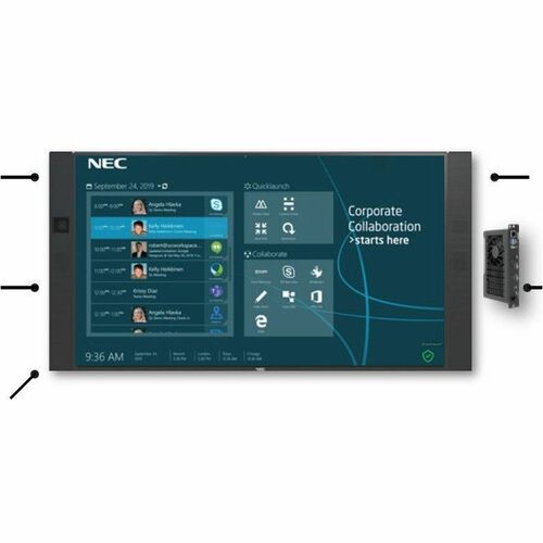 CARTE INFINITY 86 PO VERSION 2.1 AVEC ÉCRAN V864Q AVEC PLATEAU INTÉGRÉ