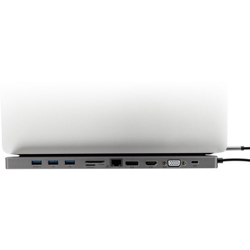 Estación ultradelgada IOGEAR Dock Pro 100 USB-C 4K