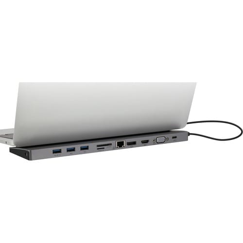 Estación ultradelgada IOGEAR Dock Pro 100 USB-C 4K