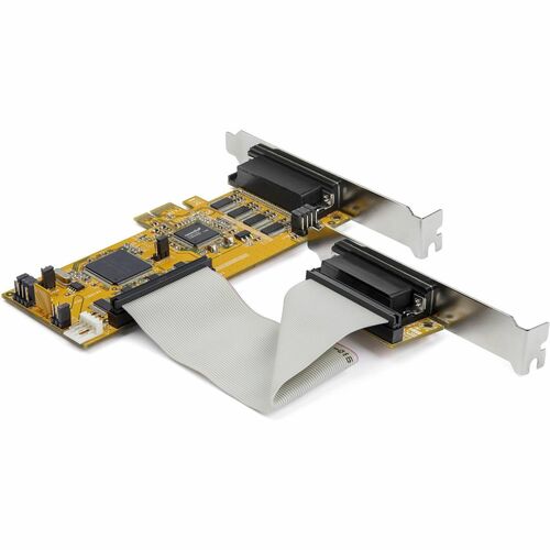 StarTech.com 8-Port PCI Express RS232 Serial Adapter Card, PCIe to DB9
