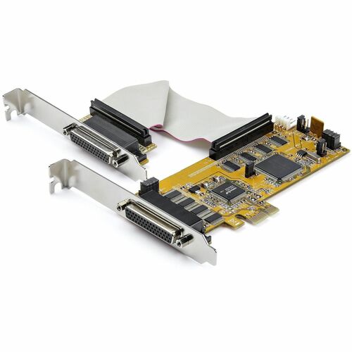 StarTech.com 8-Port PCI Express RS232 Serial Adapter Card, PCIe to DB9