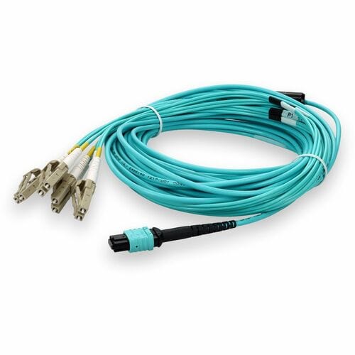 AddOn Fiber Optic Network Cable - 49.2 ft Fiber Optic Network Cable for Network