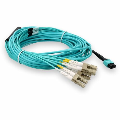 AddOn Fiber Optic Network Cable - 49.2 ft Fiber Optic Network Cable for Network