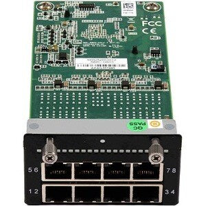 Tarjeta de administración de red RJ45 de 8 puertos 1 GbE de Advantech