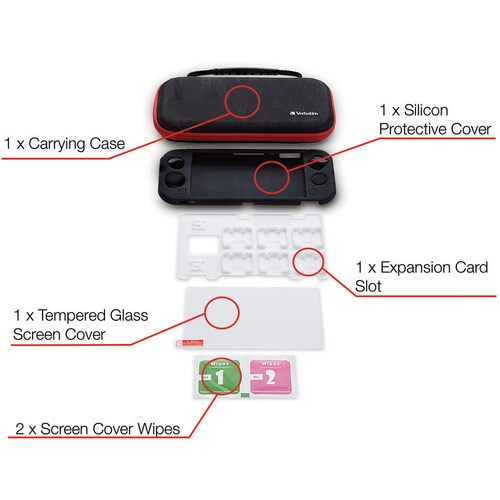 Verbatim Starter Kit for use with Nintendo Switch™ Lite