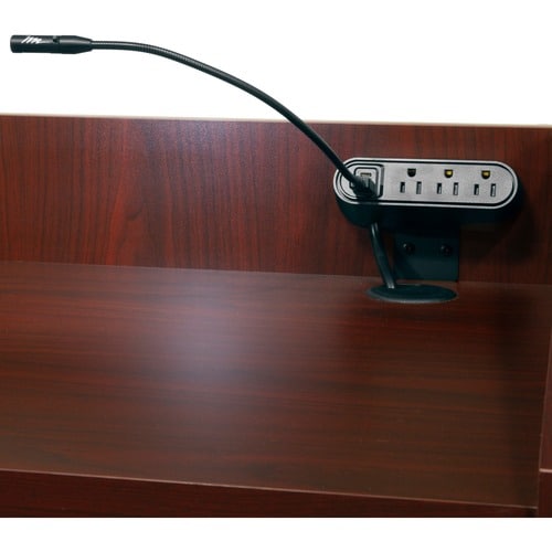 Centre d'alimentation de bureau Wiremold - Noir