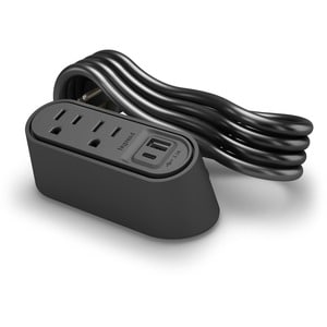 Centre d'alimentation de bureau Wiremold - Noir