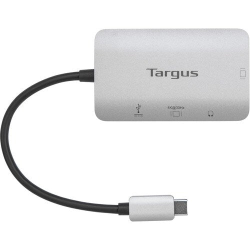 Adaptador de vídeo único USB-C de Targus con paso PD de 100 W