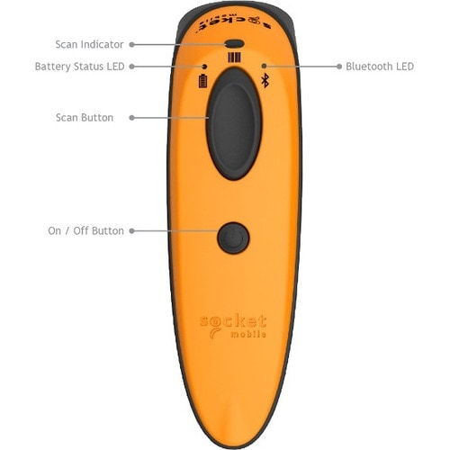 Lecteur de codes-barres portable Socket Mobile DuraScan D730 - Connectivité sans fil - 1
