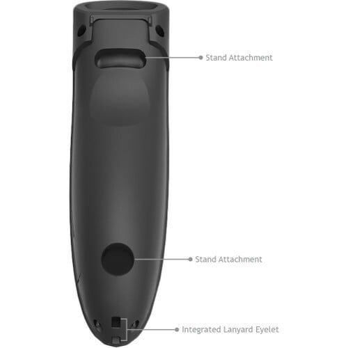 Socket Mobile DuraScan® D740, escáner de código de barras universal, rojo - Conexión inalámbrica