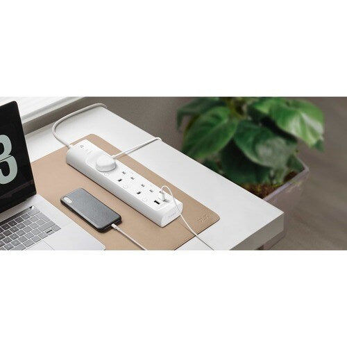 Multiprise Wi-Fi intelligente Tp Link Kasa, 3 prises - 3 x alimentation CA, 2 x US