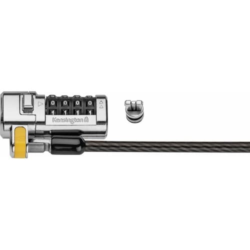Candado combinado para computadora portátil Kensington ClickSafe para ranura de seguridad Nano - 5,9 pies (1.1 m)
