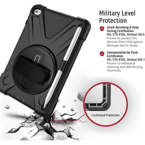 Estuche de transporte resistente CODi Rugged para Apple iPad mini 4