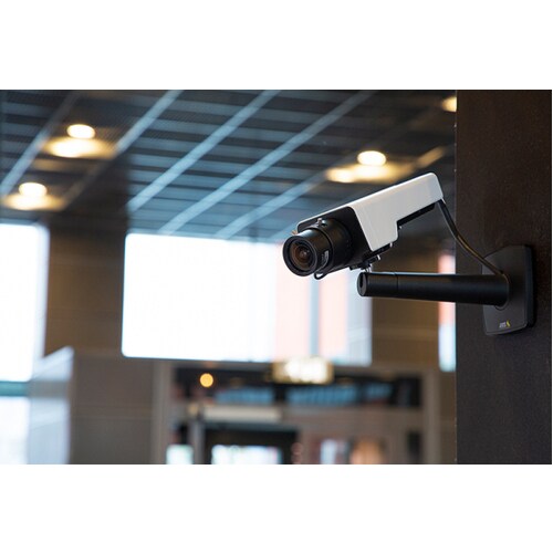 AXIS P1377 5 Megapixel Indoor HD Network Camera - Color, Monochrome - Box - Blac