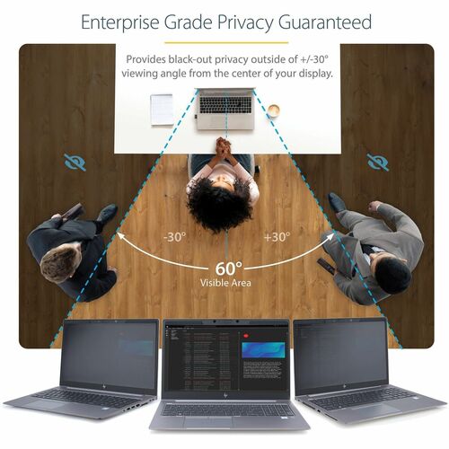 StarTech.com Laptop Privacy Screen for 15.6" Notebook