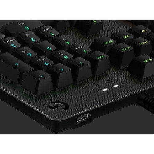 Teclado mecánico para juegos Logitech G513 CARBON LIGHTSYNC RGB con GX