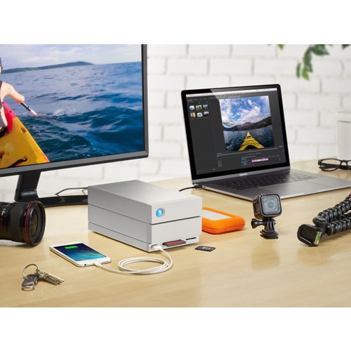Base multiusuario Lacie 2Big de 32 TB Thunderbolt 3 Thunderbolt 3 USB