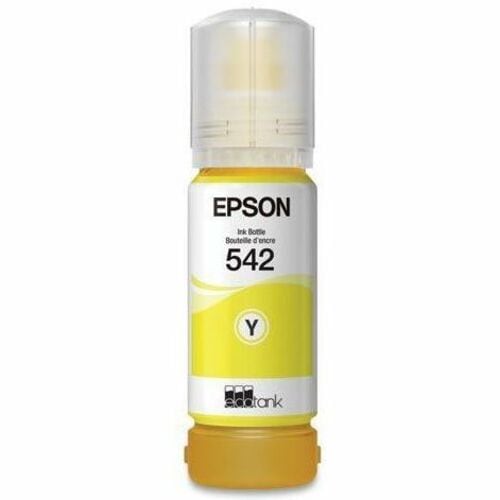 Bouteille d'encre jaune colorante T542 avec capteur SENSORMATIC