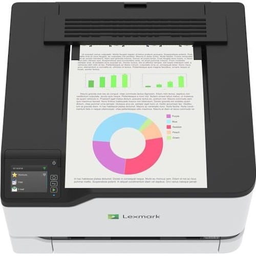 CS431DW CLR LASER 26/26PPM 600X600DPI LTR ENET 512MB DUPL