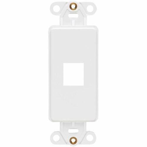 Tripp Lite by Eaton Center Plate Insert, Decora Style - Vertical, 1 Po