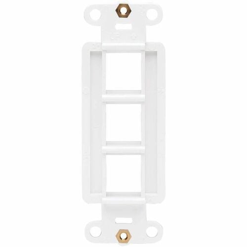 Inserto de placa central Tripp Lite by Eaton, estilo Decora, vertical, 3 polos