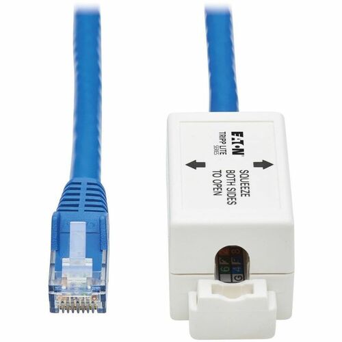 Tripp Lite by Eaton Cat6a Keystone Jack Cable Assembly