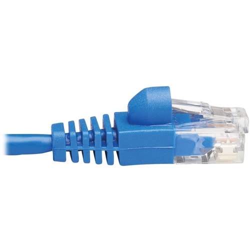 Cable de conexión de red UTP delgado moldeado sin enganches Cat6a 10G de Tripp Lite by Eaton (M/M)