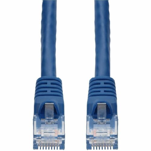 Câble Ethernet AddOn bleu CAT 6A en PVC, 4,5 m, anti-accroc, gaine à bulles RJ-45 M/M - 4,5 m