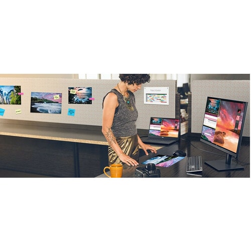 Monitor LCD Dell UltraSharp UP2720Q de 27" con resolución 4K UHD - 16:9 - Negro
