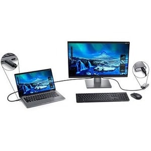 Monitor LCD Dell UltraSharp UP2720Q de 27" con resolución 4K UHD - 16:9 - Negro