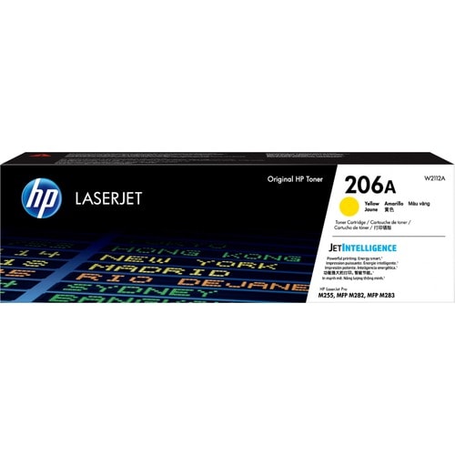 206A YELLOW ORIGINAL LASERJET TONER CARTRIDGE