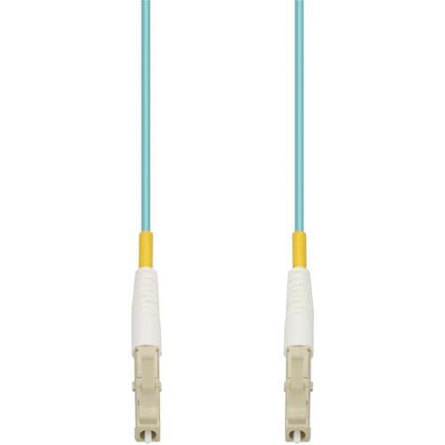 AddOn 5m LC vers LC Aqua OM4 Simplex OFNR (Riser)